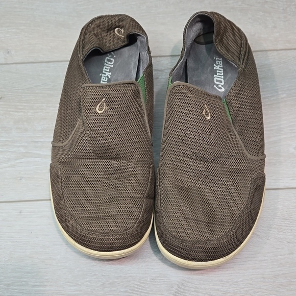 Olukai Nohea mesh slip on Loafer moccasin shoes mens sz 9 main image 8
